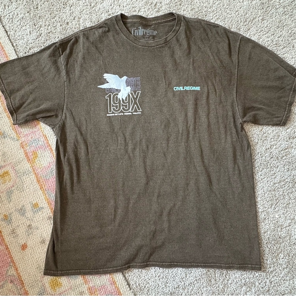 Civilregime White Dove T Shirt